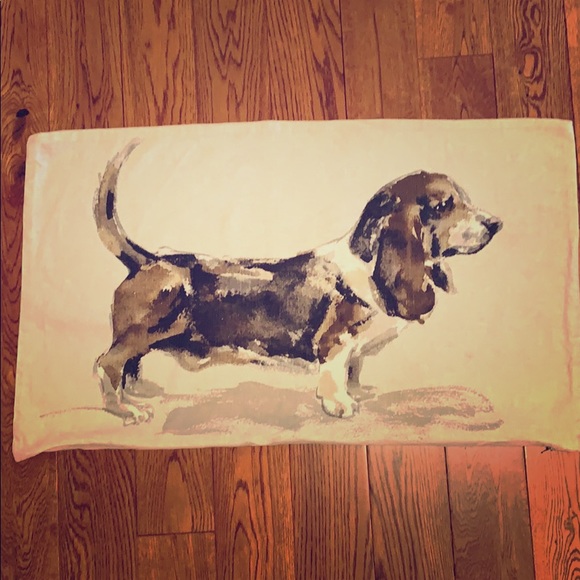 large round dog pillow